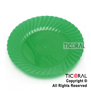 PLATO CLASSIC 19CM PLAST VERDE HS4838 x 6